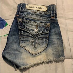 Rock Revival Jean Shorts